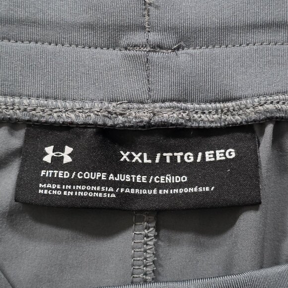 Under Armour Jogger Pants Mens XXL Gray Pockets Stretch Drawstrings Athleisure - Picture 3 of 16